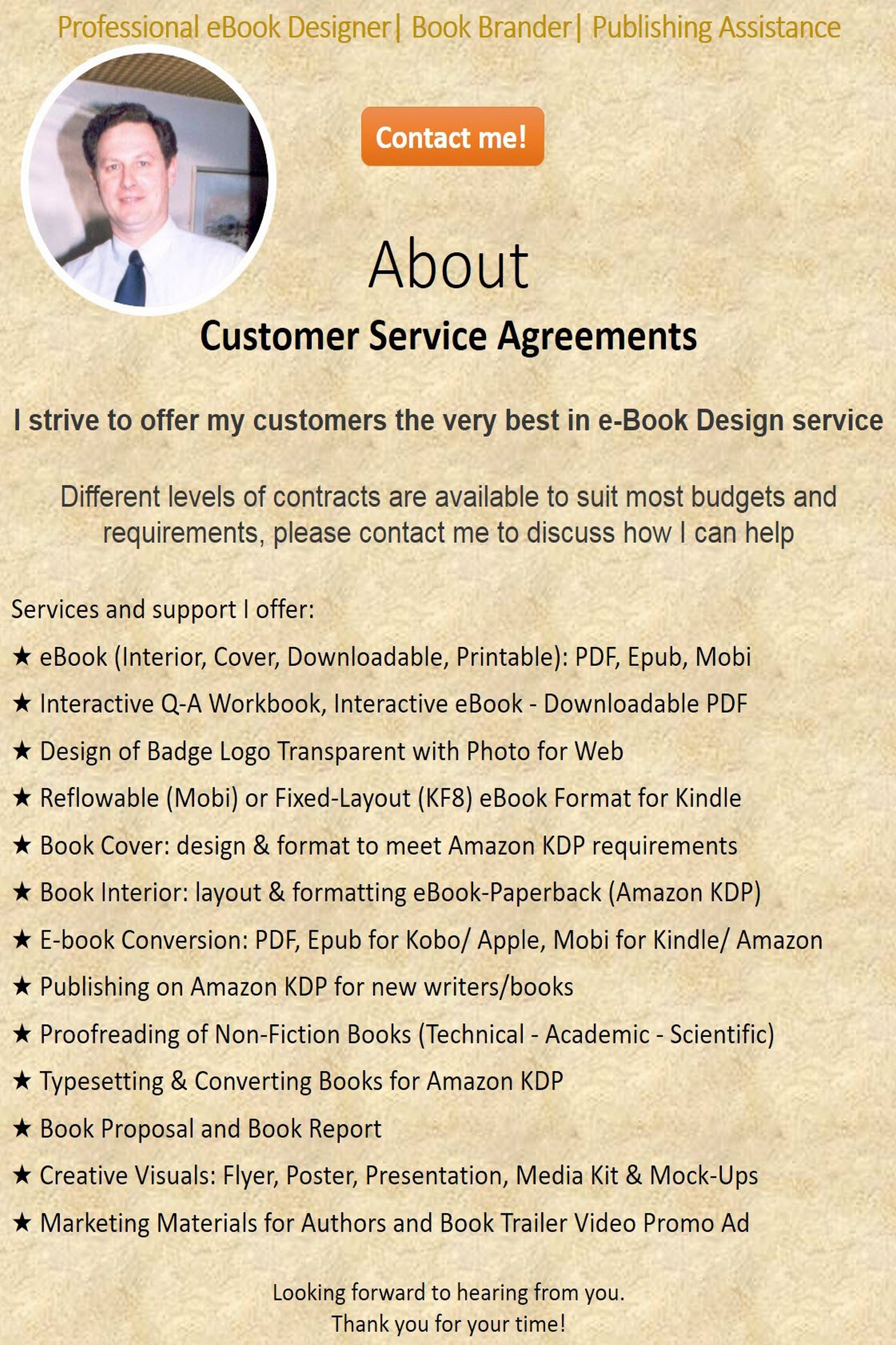 Customer Service Agreements Image